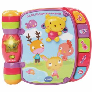 Do, Ré, Mi Super Livre Enchanté - Rose - Vtech