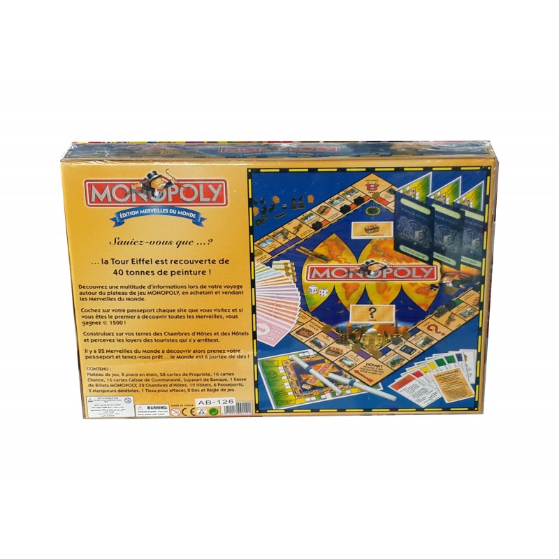 Monopoly - Édition Merveilles Du Monde – Image 3