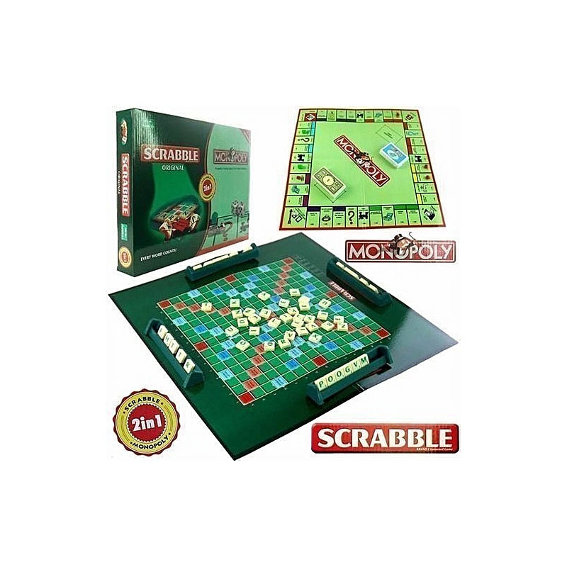 Pack 2 En 1 - Monopoly Et Scrabble – Image 2