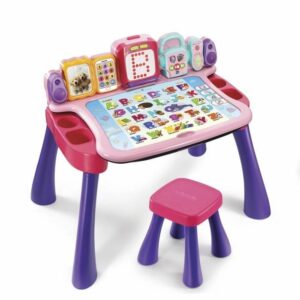 Magi bureau interactif 4 en 1 rose - Vtech