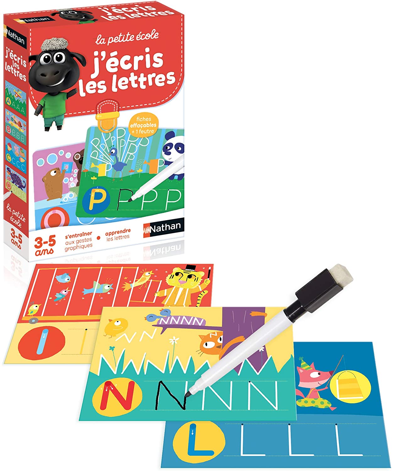 j'écris les lettres