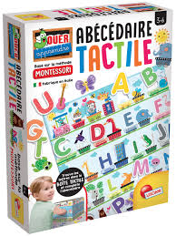 ABECEDAIRE TACTILE MONTESSORI