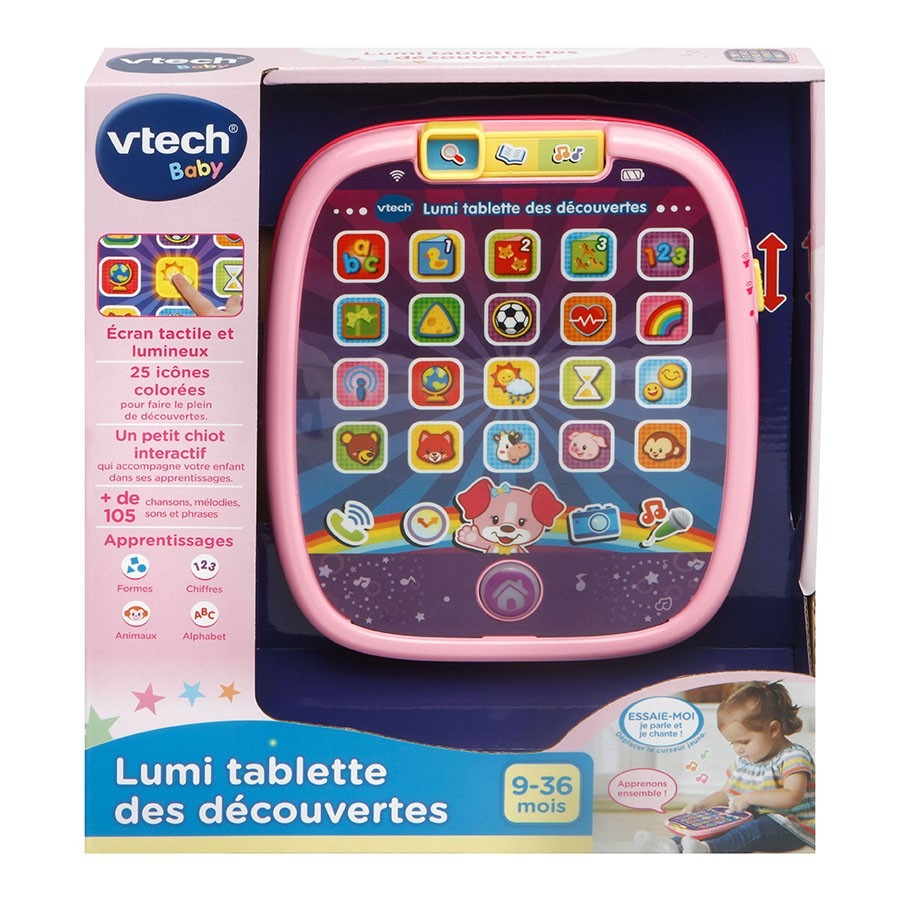 Lumi Tablettes des découverts Rose