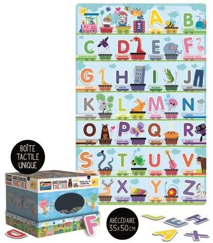 ABECEDAIRE TACTILE MONTESSORI – Image 2