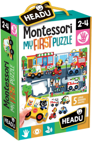 Montessori First Puzzle the City – Headu