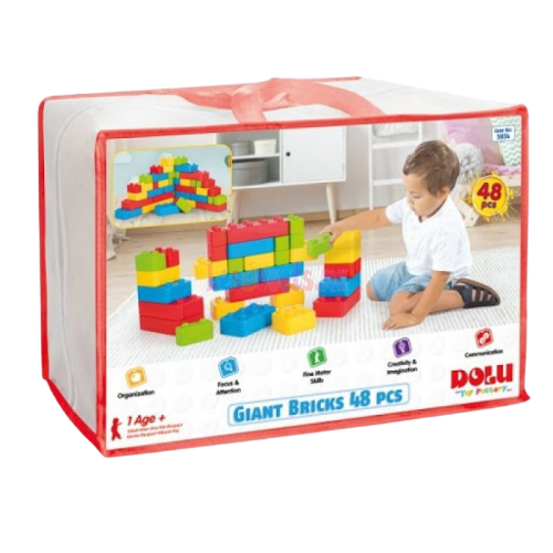 SAC ZIPPÉ 48 PIÈCES GIANT BRICKS