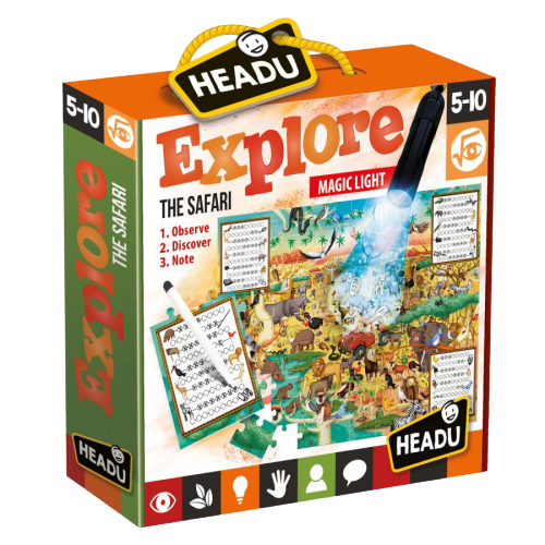 Montessori Explore the Safari – Headu