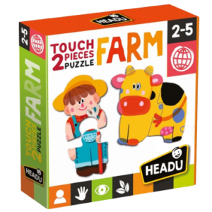 Touch 2 pieces Puzzles Farm - Headu
