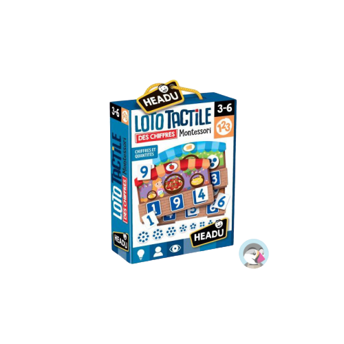 Loto Tactil des Chiffres Montessori– Headu