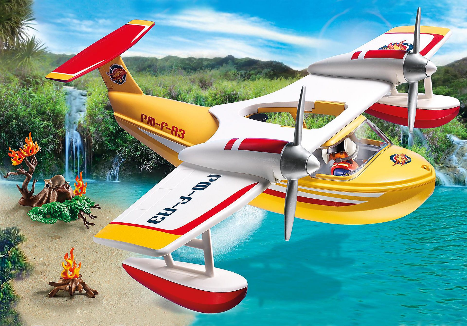 Playmobil- Hydravion de sauvetage – Image 4