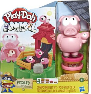"Play-Doh Animal Crew : kit pour créer des animaux en pâte à modeler avec moules et accessoires"