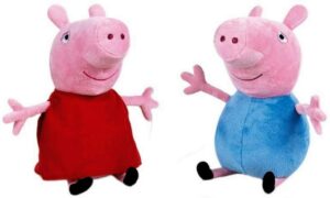 Grande peluche Peppa Pig de 65 cm