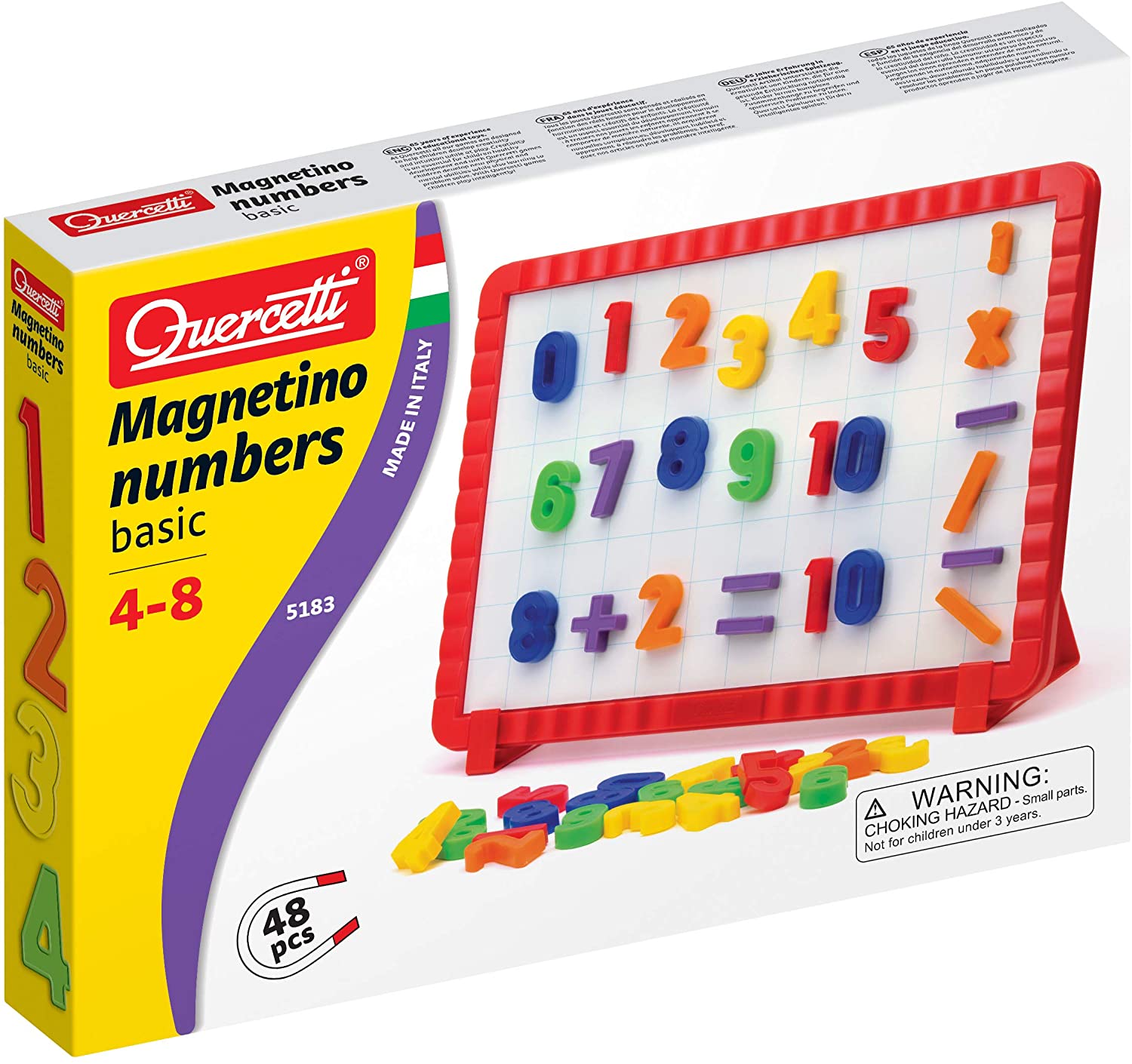 Tableau blanc magnétique chiffres magnétiques