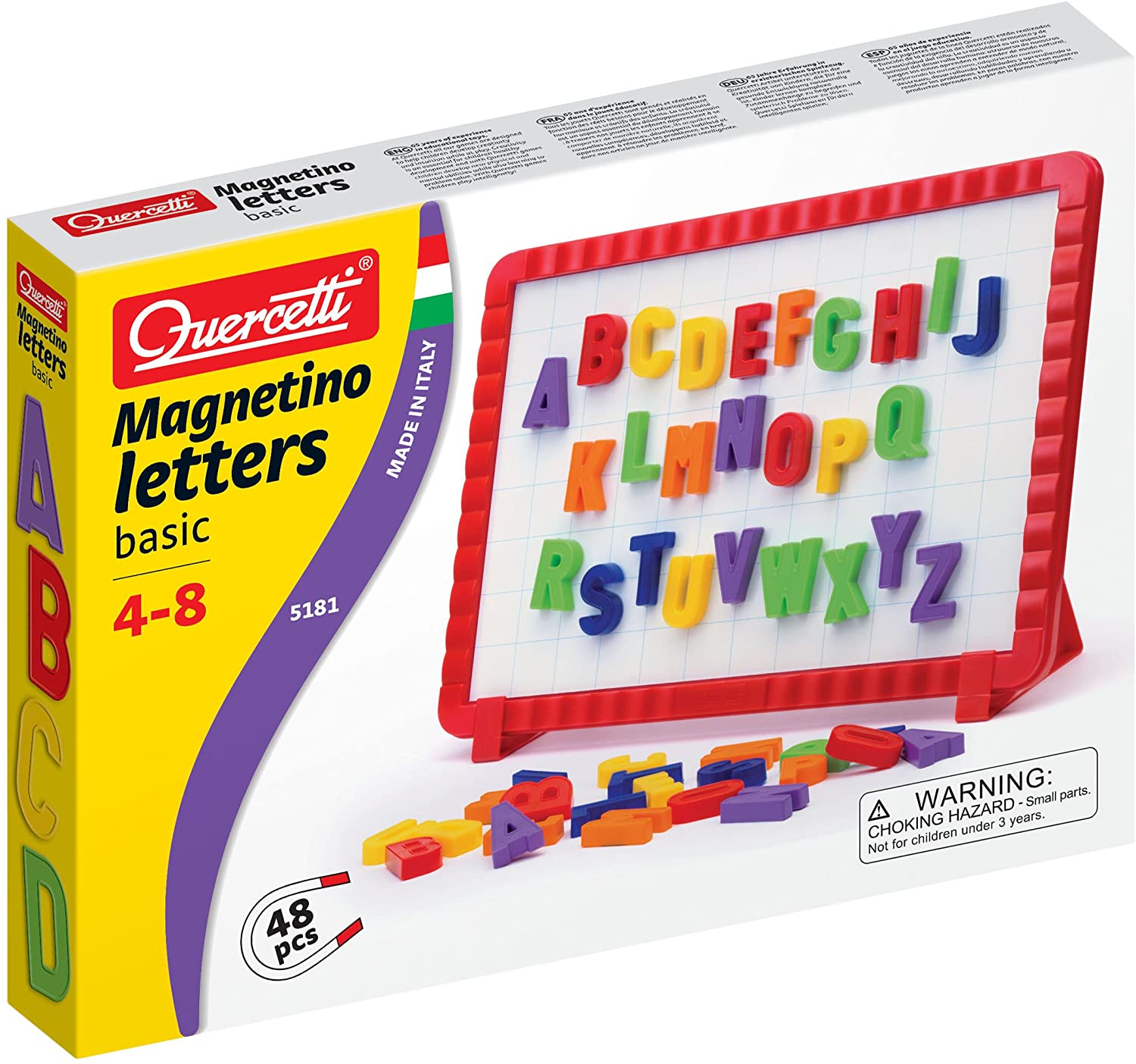 Jeu éducatif magnétique alphabet avec tableau et lettres magnétiques pour enfants