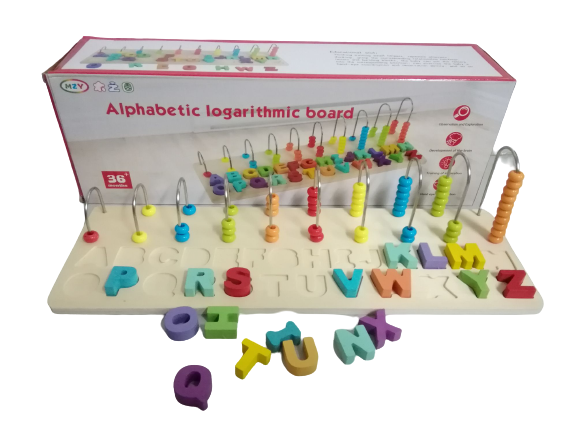 Alphabetic logarithmic board – Image 2