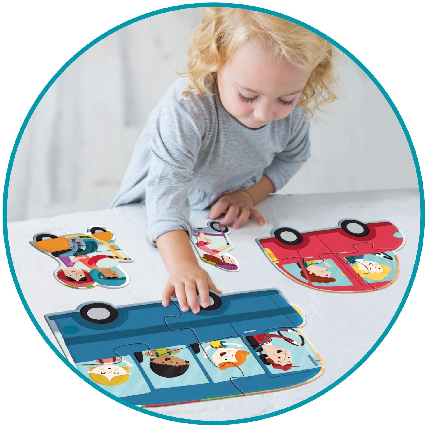 Puzzle XXL Véhicules - goula – Image 2
