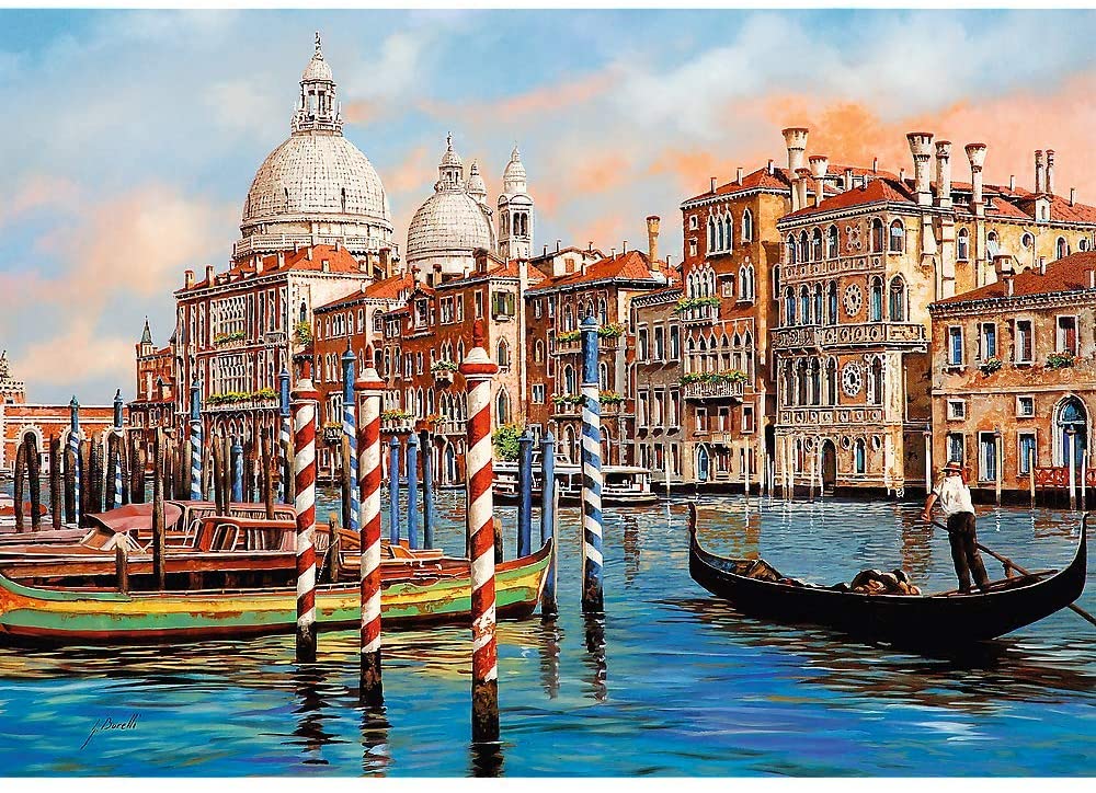 Puzzle Le Grand Canal à Venise - Trefl 1000 pcs – Image 2