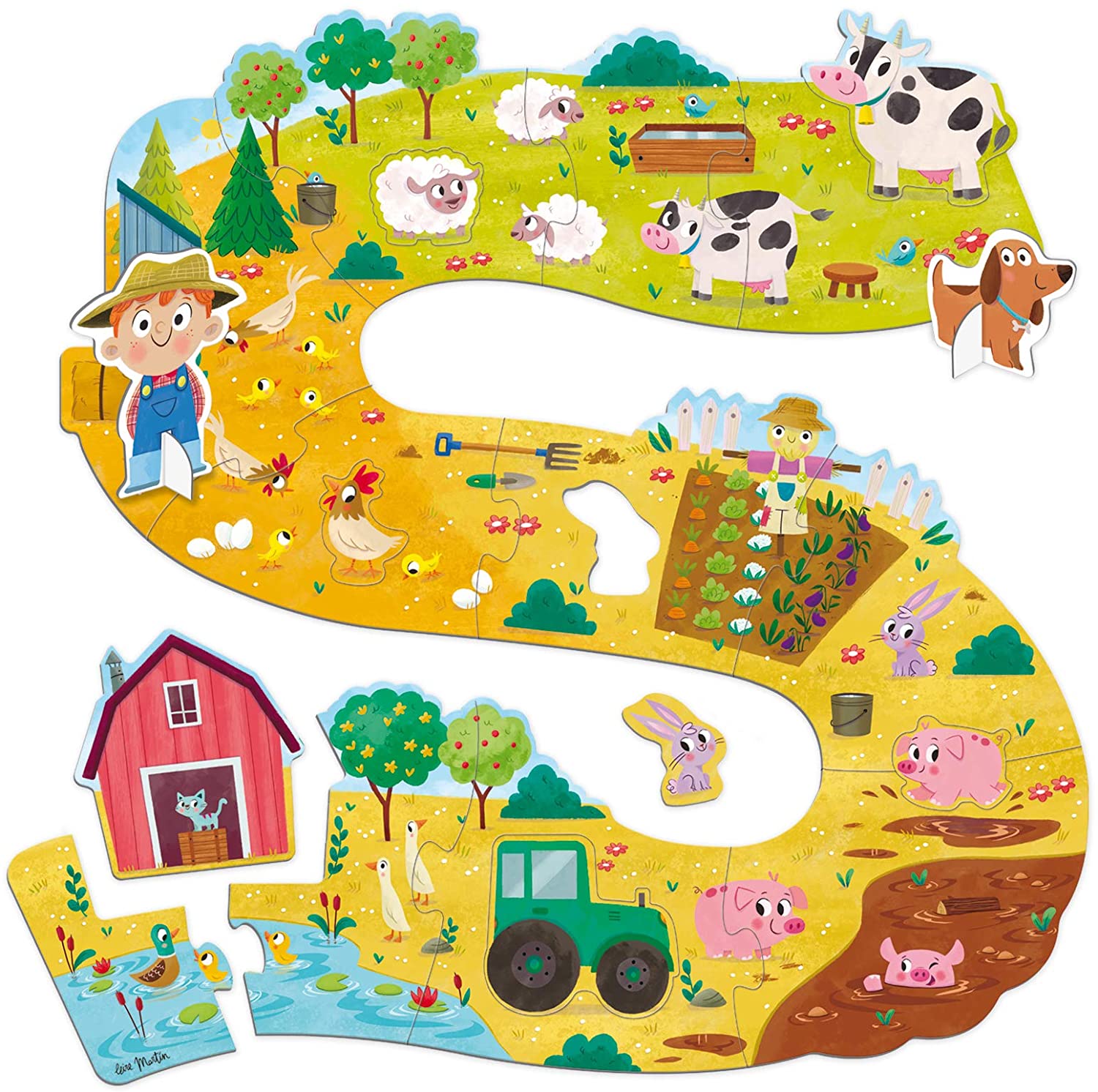 Puzzle progressif xxl - goula – Image 2