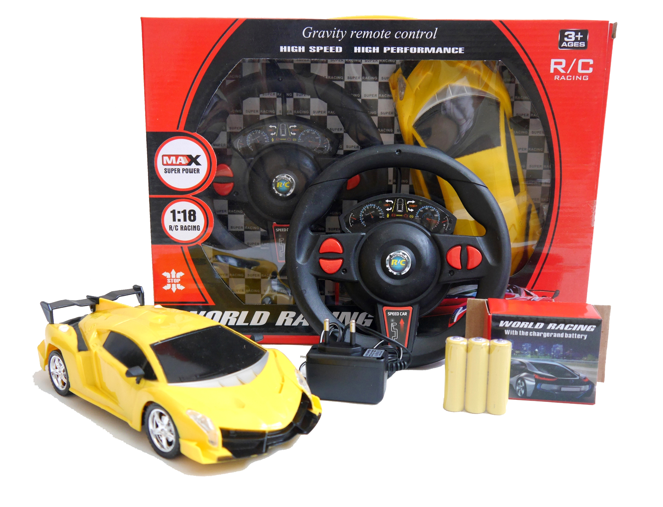 World racing Voiture télécommandée, charge électrique – Image 3