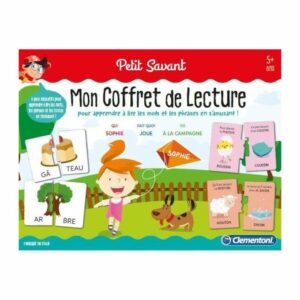 Coffret éducatif avec cartes à imbriquer pour apprendre les lettres et l’alphabet