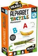 Alphabet Tactile Montessori : lettres en relief pour l'apprentissage sensoriel et tactile des enfants.