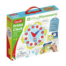 Primo Clock : horloge éducative pour enfants avec chiffres colorés et aiguilles rotatives pour apprendre à lire l'heure. https://st0.etoilejouet.ma/wp-content/uploads/2023/04/primo-clock-etoile-jouet.jpg