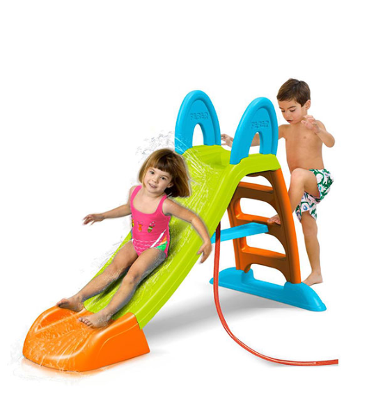 TOBOGGAN SLIDE MAX AVEC DE L’EAU – FEBER – Image 4