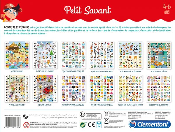 Connecte et réponds- CLEMENTONI – Image 2