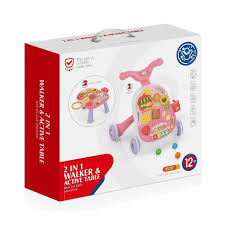 Le trotteur d'apprentissage interactif pour bébé est doté d'un panneau de jeu amovible Les touches du piano jouent des notes de musique et encouragent la créativité Poignée antidérapante pour un équilibre facile Poignée antidérapante pour un équilibre facile Table d'activités pour les tout-petits https://st0.etoilejouet.ma/wp-content/uploads/2024/09/2-in-1-walker-amp-active-table-huanger-etoile-jouet.jpg