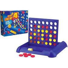 Line Up 4 est un jeu unique qui a résisté à l'épreuve du temps et reste un favori des familles. Deux joueurs placent à tour de rôle un jeton dans le cadre afin d'aligner quatre jetons de leur couleur dans n'importe quelle direction : verticale, horizontale ou diagonale. comprend 1 plateau de jeu 21 jetons rouges 21 jetons verts Instruction https://st0.etoilejouet.ma/wp-content/uploads/2024/12/line-up-4-etoile-jouet-1.jpg