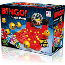 Jeu societe Bingo KSGAMES Jeu societe Bingo KSGAMES, soyez le premier à completer une ligne ou une carte entière dans ce jeu amusant. Age 4 ans et plus.