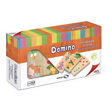 Cayro Domino Double Face en Bois – Jeu Éducatif pour Enfants de 2 à 6 Ans (28 Pièces) Caractéristiques : Jeu de dominos double face avec illustrations amusantes Fabriqué en bois robuste, sans substances nocives Pièces faciles à saisir et adaptées aux jeunes enfants Développe la motricité fine, la perception visuelle et le raisonnement logique Convient pour 2 à 4 joueurs Âge recommandé : 2 à 6 ans Détails techniques : Dimensions du domino : 11 x 5,5 cm Dimensions de la boîte : 24 x 12 x 5 cm Contenu : 28 dominos en bois illustrés Un classique revisité pour l’éveil des plus petits, idéal à la maison ou en crèche.