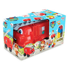 Bloc de camion de pompiers 30 pièces Caractéristiques : Public cible : Enfants ; Couleur : rouge | gris ; Âge : 3 ans et plus ; Matériau : Plastique ; EAN : 8693830034523 ; Contenu : 1 camion de pompiers avec 30 blocs ; Dimensions de la boîte : 520 mm x 277 mm x 418 mm (L x l x H). https://st0.etoilejouet.ma/wp-content/uploads/2025/09/my-first-truck-etoile-jouet.jpg