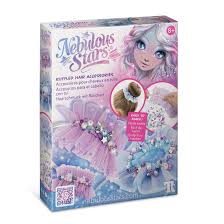 Accessoire pour cheveux en tulle Nebulous Stars, orné de cristaux scintillants et de motifs étoilés, parfait pour sublimer vos coiffures avec élégance.