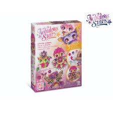 Bijoux de fenêtre Nebulous Stars à peindre et suspendre sur une fenêtre