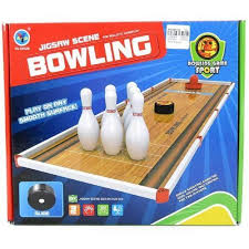 Bowling Game For Children 3+ avec quilles colorées et boule pour enfants.