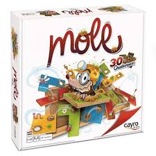 Jeu éducatif Cayro Mole – 30 Challenges avec 30 défis de logique et d’adresse pour enfants et adultes.
