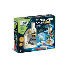 Microscope Smart Clementoni – microscope éducatif et interactif pour enfants