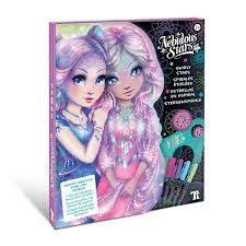 Gemmes autocollantes spirales étoilées Nebulous Stars, décoratives et brillantes pour le visage, le corps et les cheveux.