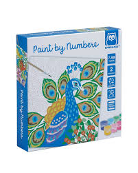 Eurekakids peinture par numéros pour enfants dès 7 ans.