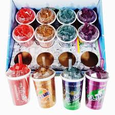 Icy Slime our-sensory-life, slime sensoriel à effet glacé, texture fluide et brillante, idéal pour la relaxation et le jeu créatif.