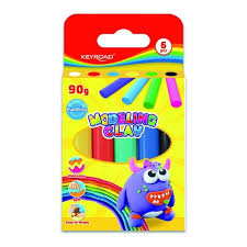 KEYROAD – Modeling Clay 90 g, pâte à modeler douce et colorée, idéale pour jeu créatif et développement sensoriel des enfants.
